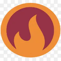 新月形 橙色 标志-空若网 新月形 橙色 标志-空若网