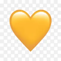 黄色 心形 橙色-空若网 黄色 心形 橙色-空若网