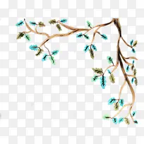 ˮ�ʻ� ��֦ �滭-������