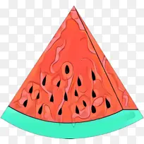 西瓜 圆锥形 三角形-空若网 西瓜 圆锥形 三角形-空若网
