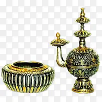 陶瓷 黄铜 餐具-空若网 陶瓷 黄铜 餐具-空若网