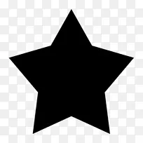 标志 星形 黑色-空若网 标志 星形 黑色-空若网