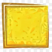 相框 矩形 黄色-空若网 相框 矩形 黄色-空若网