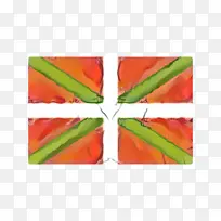 矩形 橙色 绿色-空若网 矩形 橙色 绿色-空若网