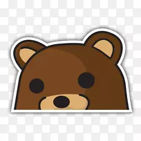 保险杠贴纸烟熊贴纸-空若网 保险杠贴纸烟熊贴纸-空若网