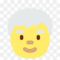 鼻子 笑脸 黄色-空若网 鼻子 笑脸 黄色-空若网