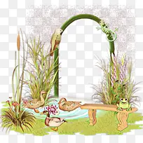 花卉设计 花盆 草-空若网 花卉设计 花盆 草-空若网