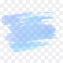 蓝天日间阳光绿松石水彩笔-空若网 蓝天日间阳光绿松石水彩笔-空若网