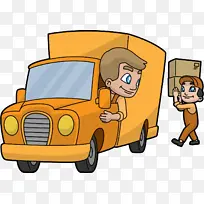 搬运工 卡通 送货-空若网 搬运工 卡通 送货-空若网