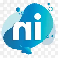 徽标 蓝色 浅绿色-空若网 徽标 蓝色 浅绿色-空若网