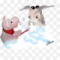 猪 卡通 鼻子-空若网 猪 卡通 鼻子-空若网