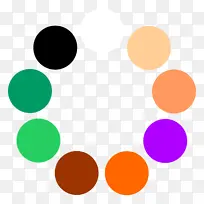 ��ɫ �� Բ��-������