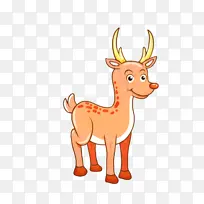 鹿 卡通 动画-空若网 鹿 卡通 动画-空若网