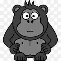 演示 跨河大猩猩 卡通-空若网 演示 跨河大猩猩 卡通-空若网