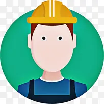 卡通 建筑工人 头像-空若网 卡通 建筑工人 头像-空若网