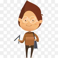 卡通 眼镜 人物-空若网 卡通 眼镜 人物-空若网