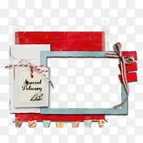 相框 红色 矩形-空若网 相框 红色 矩形-空若网