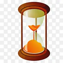 沙漏 橙色 测量仪器-空若网 沙漏 橙色 测量仪器-空若网