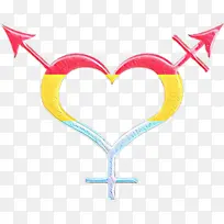 心形 线条 爱-空若网 心形 线条 爱-空若网