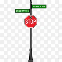 停车标志 标志 交通标志-空若网 停车标志 标志 交通标志-空若网