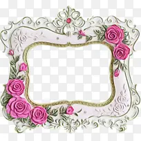 花卉设计 相框 长方形-空若网 花卉设计 相框 长方形-空若网