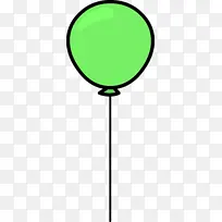 精灵 绿色气球 气球-空若网 精灵 绿色气球 气球-空若网