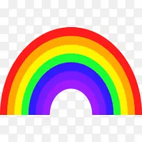 彩虹 滴水画 油画-空若网 彩虹 滴水画 油画-空若网