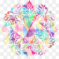 花卉设计 对称 万花筒-空若网 花卉设计 对称 万花筒-空若网