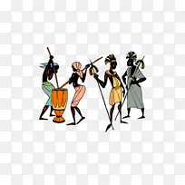 部落 绘画 卡通-空若网 部落 绘画 卡通-空若网