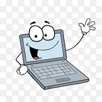 卡通 笔记本电脑 电脑-空若网 卡通 笔记本电脑 电脑-空若网