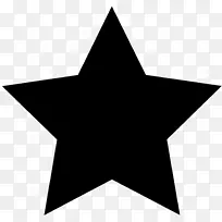 标志 星形 黑色-空若网 标志 星形 黑色-空若网