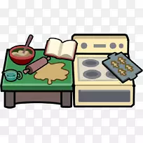 俱乐部企鹅岛厨房剪贴画-厨房-空若网 俱乐部企鹅岛厨房剪贴画-厨房-空若网