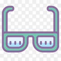 眼镜 电脑图标 镜头-空若网 眼镜 电脑图标 镜头-空若网