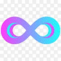 线条 紫色 圆形-空若网 线条 紫色 圆形-空若网