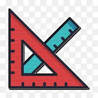 尺子图标 学校图标 三角形图标-空若网 尺子图标 学校图标 三角形图标-空若网