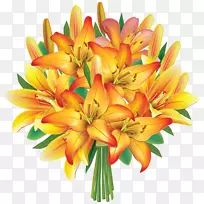 花束百合夹艺术花束-空若网 花束百合夹艺术花束-空若网