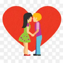 爱情 剪影 亲吻-空若网 爱情 剪影 亲吻-空若网