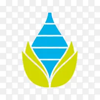 徽标 叶子 线条-空若网 徽标 叶子 线条-空若网