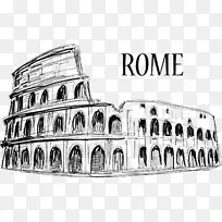 罗马埃菲尔铁塔标牌-竞技场-空若网 罗马埃菲尔铁塔标牌-竞技场-空若网