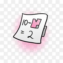 工作表 线条 粉色-空若网 工作表 线条 粉色-空若网