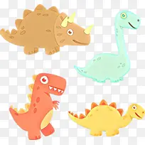 卡通 恐龙 动物-空若网 卡通 恐龙 动物-空若网