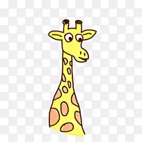 卡通 长颈鹿 陆地动物-空若网 卡通 长颈鹿 陆地动物-空若网