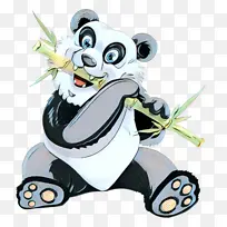 波普艺术 复古 大熊猫-空若网 波普艺术 复古 大熊猫-空若网