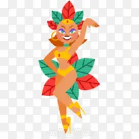 人物 叶子 开花的植物-空若网 人物 叶子 开花的植物-空若网