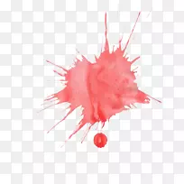 水彩画.水彩红-空若网 水彩画.水彩红-空若网