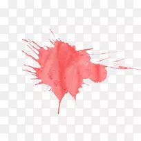 水彩画.水彩红-空若网 水彩画.水彩红-空若网