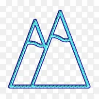 山图标 登山图标 三角形-空若网 山图标 登山图标 三角形-空若网