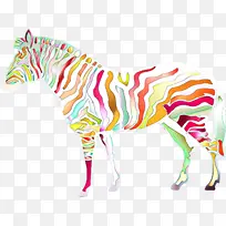卡通 斑马 食肉动物-空若网 卡通 斑马 食肉动物-空若网
