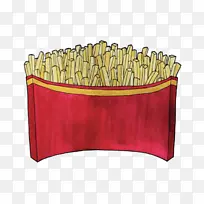 长方形 炸薯条 快餐-空若网 长方形 炸薯条 快餐-空若网