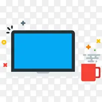 计算机图标 计算机显示器 计算机-空若网 计算机图标 计算机显示器 计算机-空若网